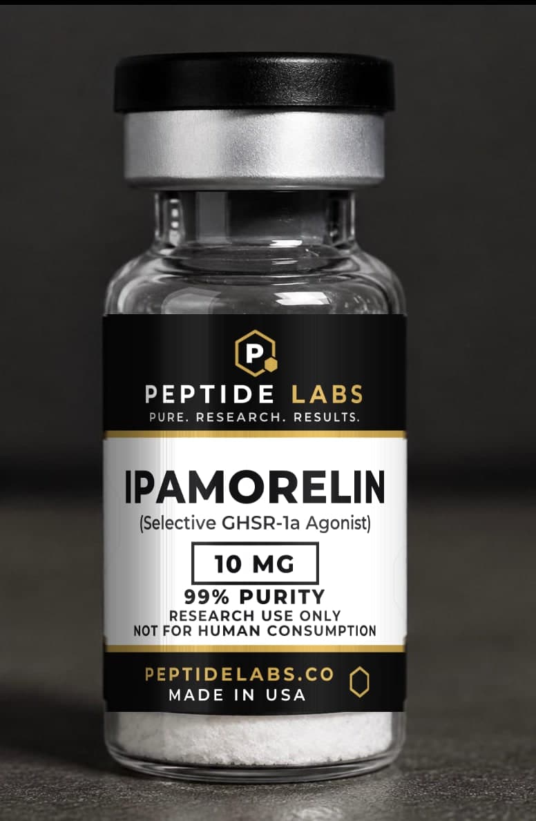 Ipamorelin 10 mg research vial