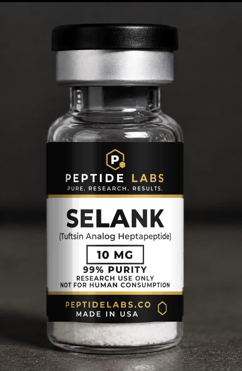 Selank 10 mg research vial